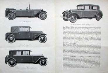 Steyr XX Modelprogram 1928 Carbrochure (5995)